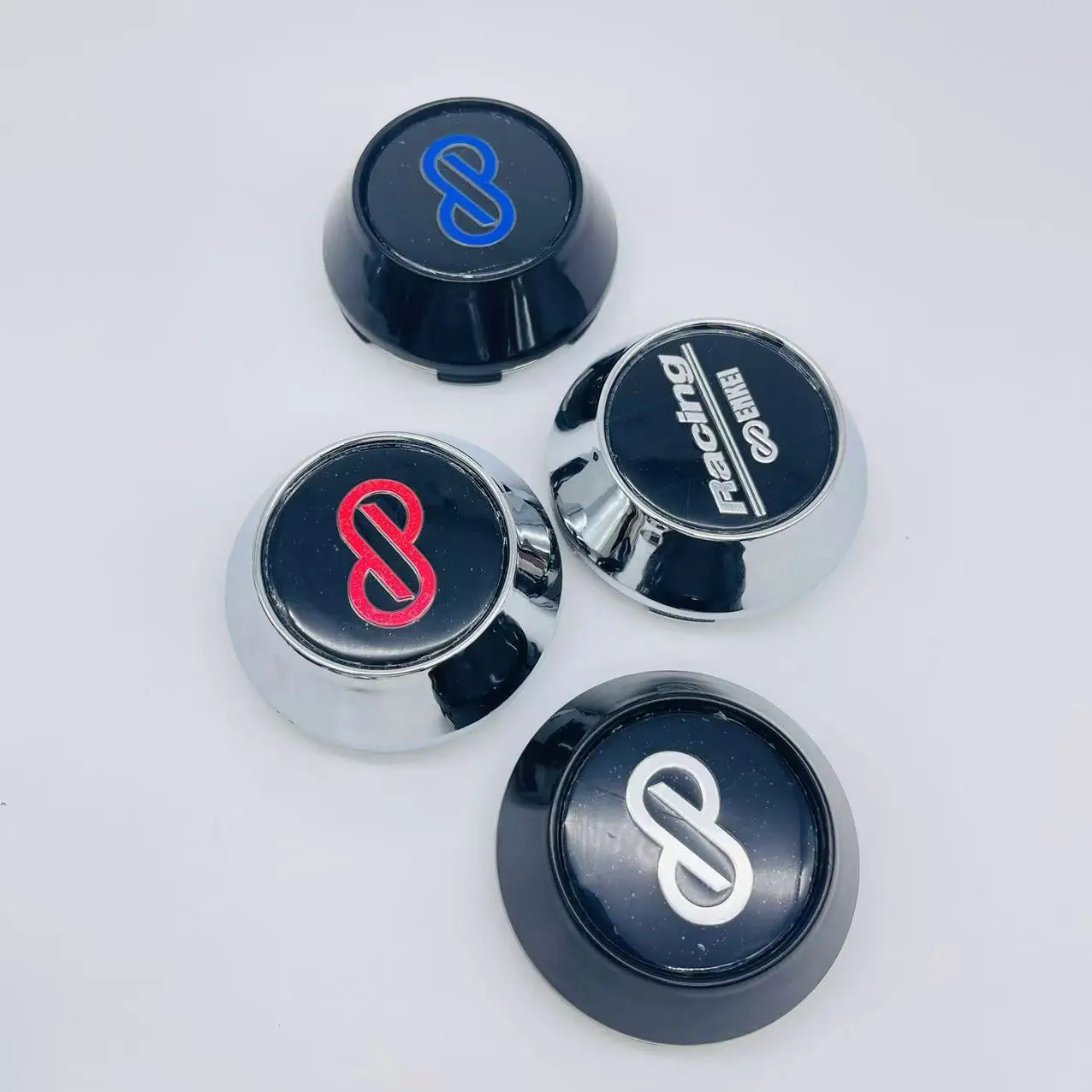4pcs 60mm 64mm 65mm 68mm 69mm Car Wheel Center Caps High Cap With ENKEI Emblem Logo Styling Accessories for ENKEI Rim Hub Cover view 5