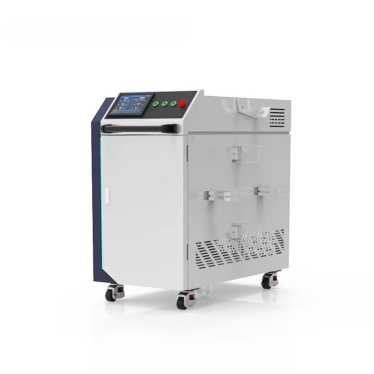 Portable Fiber Cleaning and Welding Machine - 4-in-1 Tool for Efficient Metal Rust Removal, Cutting & Surface Prep