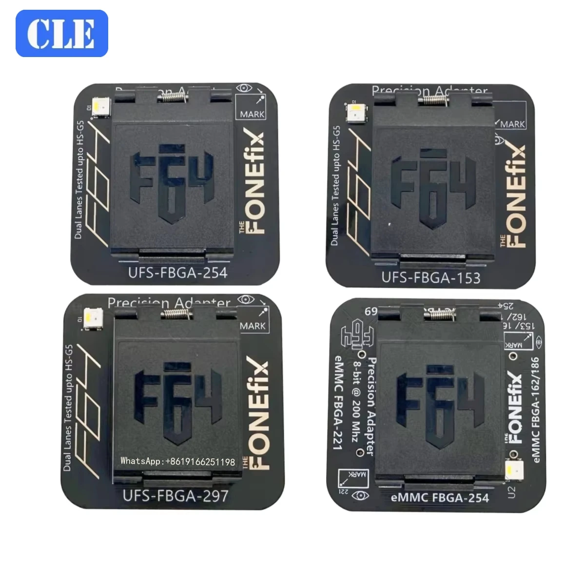 2025 NIEUWE F64 ULTRA FLASH 64 LITE + eMMC 4in1 + UFS 153 + UFS 254 + UFS 297 F64 Box Jtag Flash64 voor Z3X Gemakkelijk JTAG Plus Box