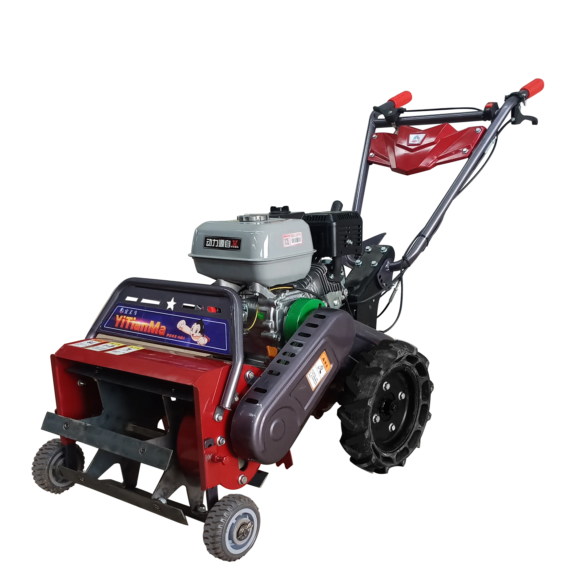 The Factory Direct Sale Multi-function Micro-tiller Furrow Weeding Machine Power  Weeder