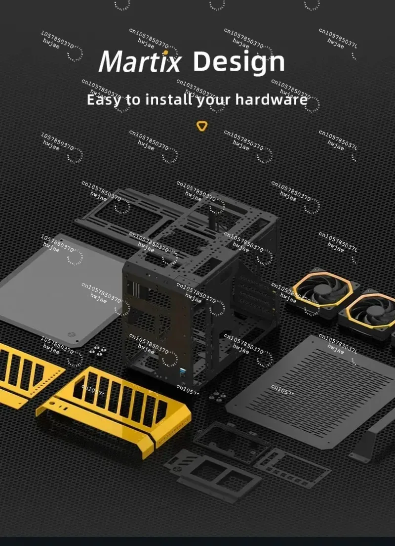 Mechanic Master Portable PC Case C28 Support ITX MATX Motherboard Full Tower Water Cooling