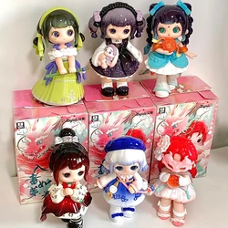 ZIYULI Painting Like Dream Chinese Style Series Blind Box Cute Action Figure Mystery Box Kawaii Doll Desktop Ornament Girl Gifts