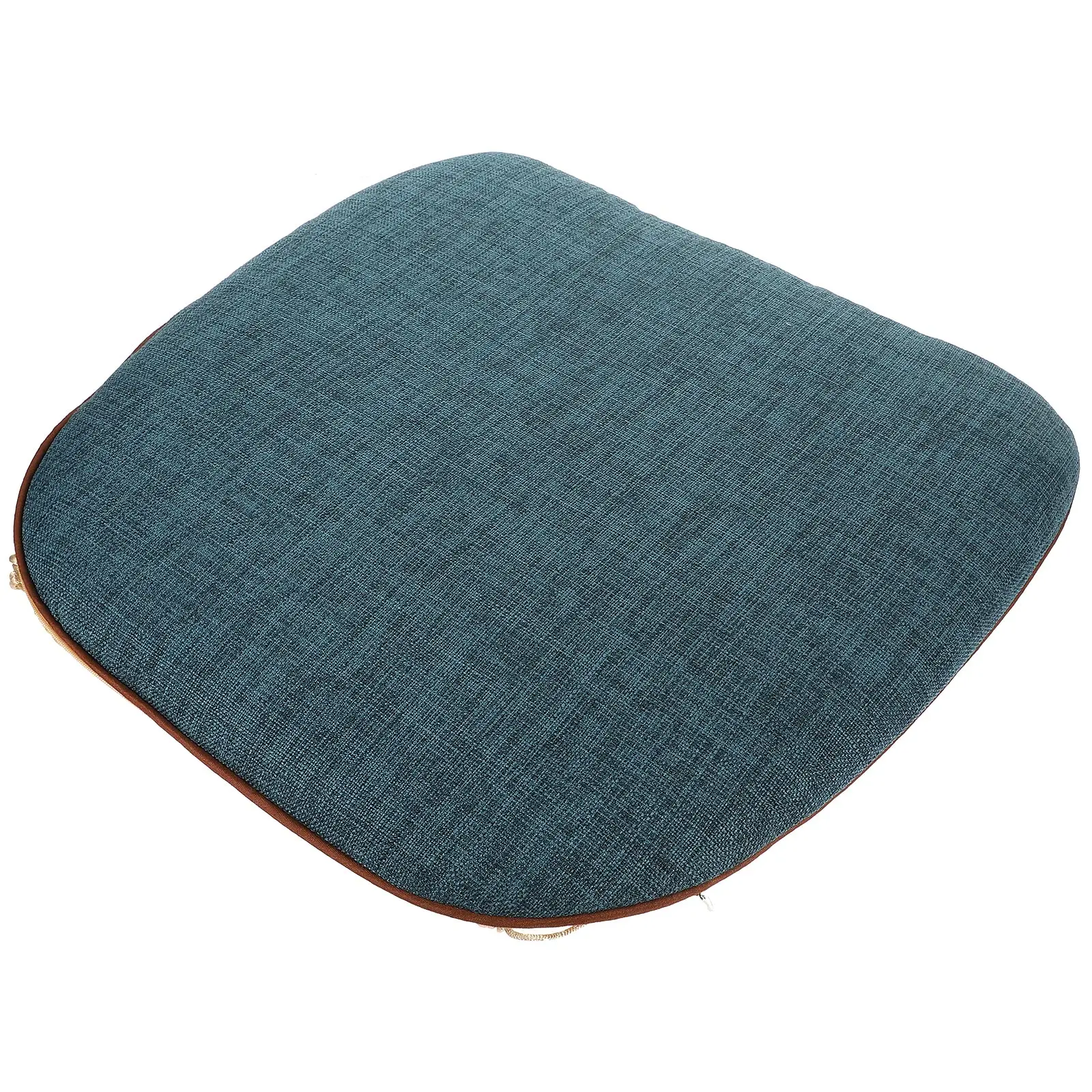 

2 Grey Slip Chair Pads Cotton Chair Cushions For Sitting Linen Seat Cushions for Home Mat Seat Pads Suitable