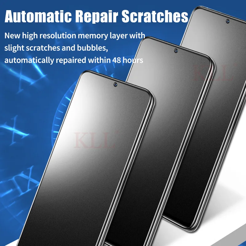 2-4pcs Matte Silicone Hydrogel Soft Film for Tecno Spark 20 Pro Plus Frosted Screen Protector Camon 30S Pro Film not glass