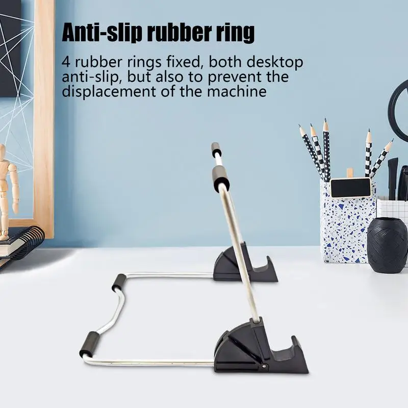 Tablet Stand Desktop Stand Dock Holder Portable Foldable Aluminum Frame Storage For Bed Reading Travel Bedside Car Desk Offices