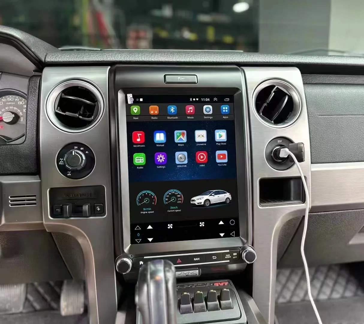 12,1 "Autoradio bildschirm für Ford F150 2009-2014 Carplay Navigator Multimedia Video Player Auto Android13 WIFI GPS