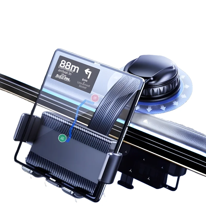 Foldable Phone Car Holder Navigation Bracket For Samsung Galaxy Z Fold5 Large Screen Cell Phone Mount Car Interior Accessories