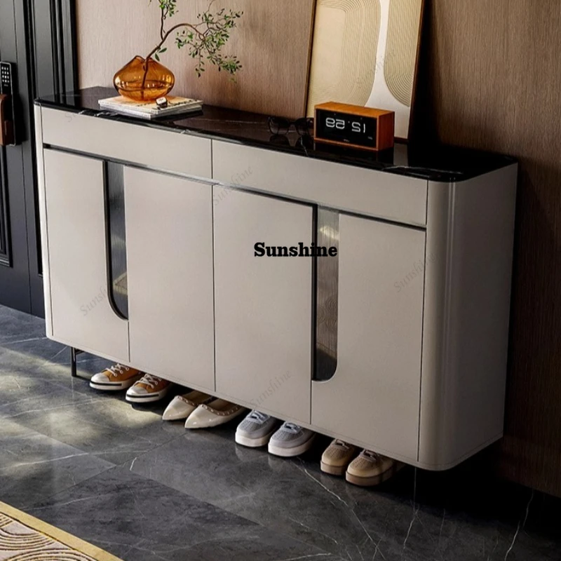 

Dining Cupboard Shoe Shelf Kitchen Space Saving Desk Shoe Cabinet Italian Minimalist Modern Zapatero Home Furniture