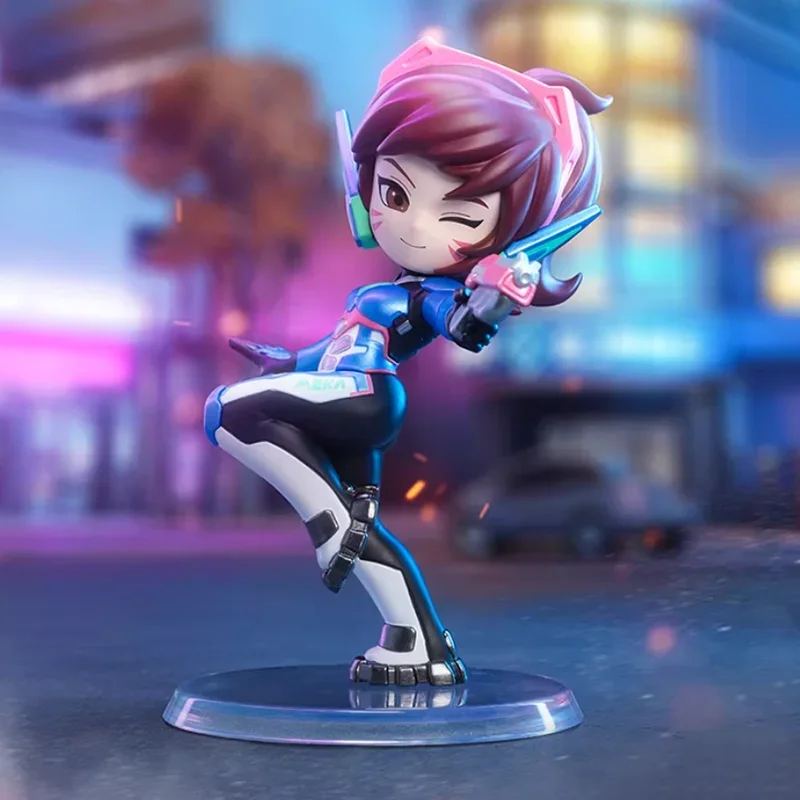 POP MART Overwatch Spelen van de Game Series Mystery Box Echte Blind Box Guess Toys Bag Ornament Beeldjes Home Decor Desktop