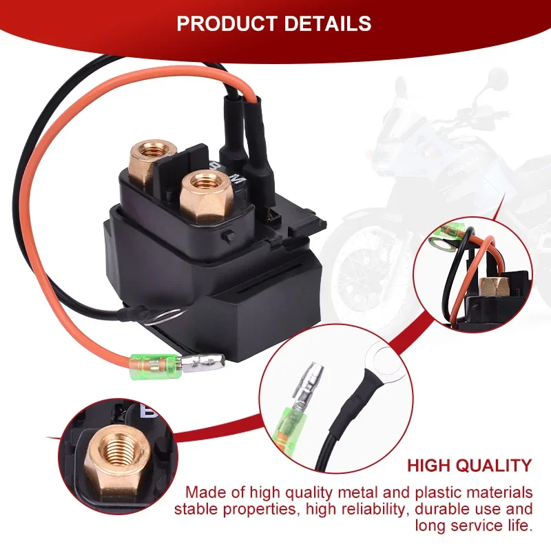 

Motorcycle Electrical Starter Solenoid Relay For YAMAHA Super Jet 700 SJ700 SUPERJET XL700 XL 700 WAVERUNNER700 GP800 GP 800