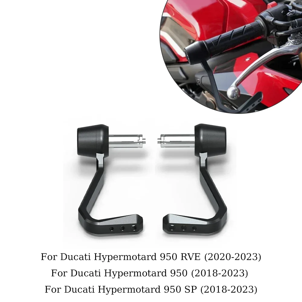 Protetor de alavanca de freio e embreagem de motocicleta para Ducati Hypermotard 950 RVE/SP 2018-2023