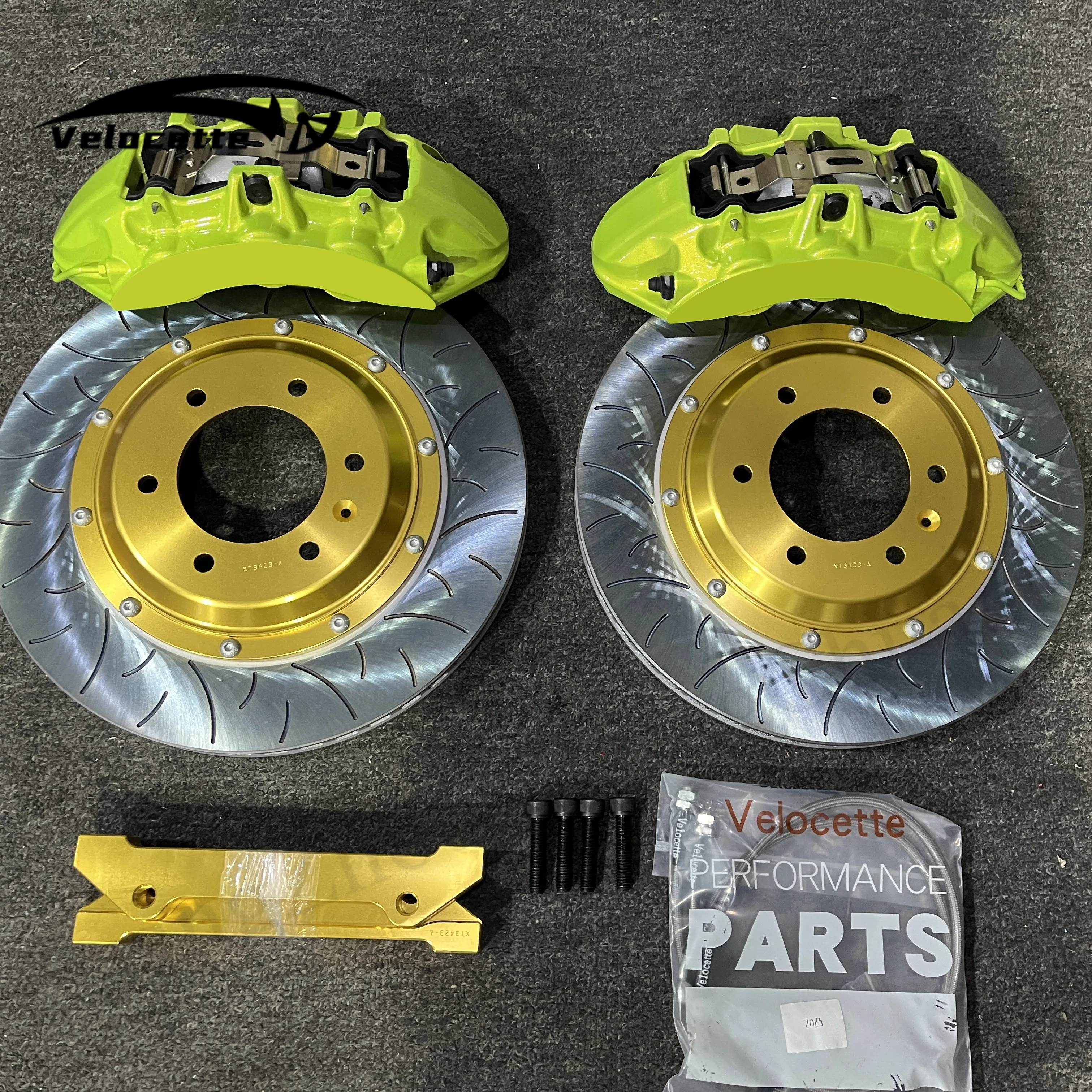 2025 New Trend Car Brake Modification Big 6 Piston Brake 355 380 Rotor for ISUZU Max for Toyota Fortuner Hilux Marco
