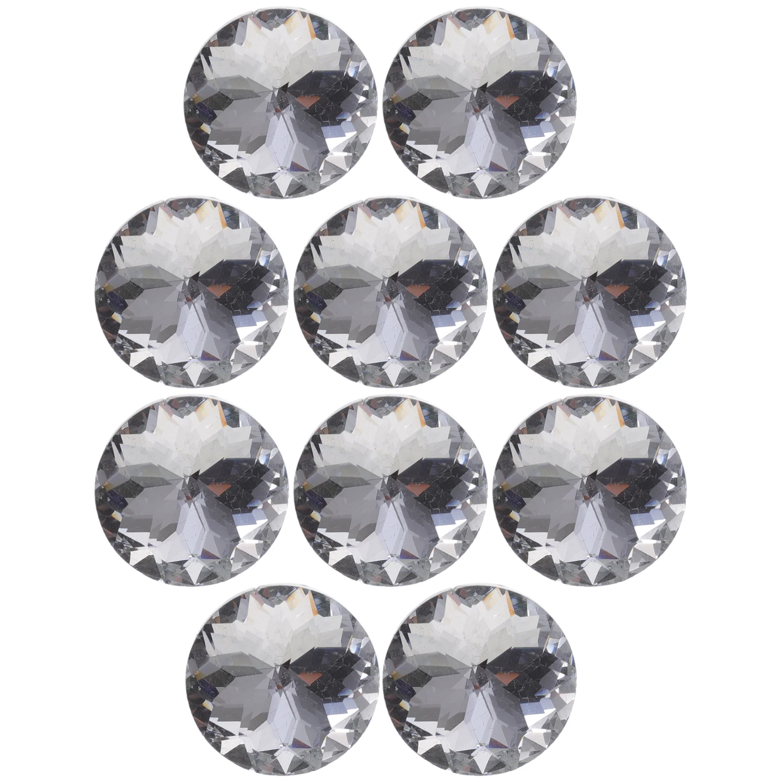 20 Pcs Sofa Buttons Hand Decor Couch Crystal for Headboard Headboards Decorative Diamond Sewing