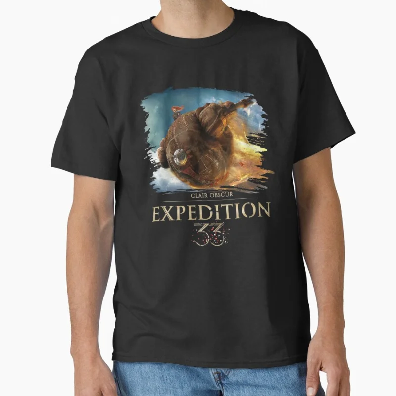 

Sci Fi Game Vintage 2025 new RPG Game Clair Obscur: Expedition 33 Gift clothing Adult T-shirt large size Tops S-6xl