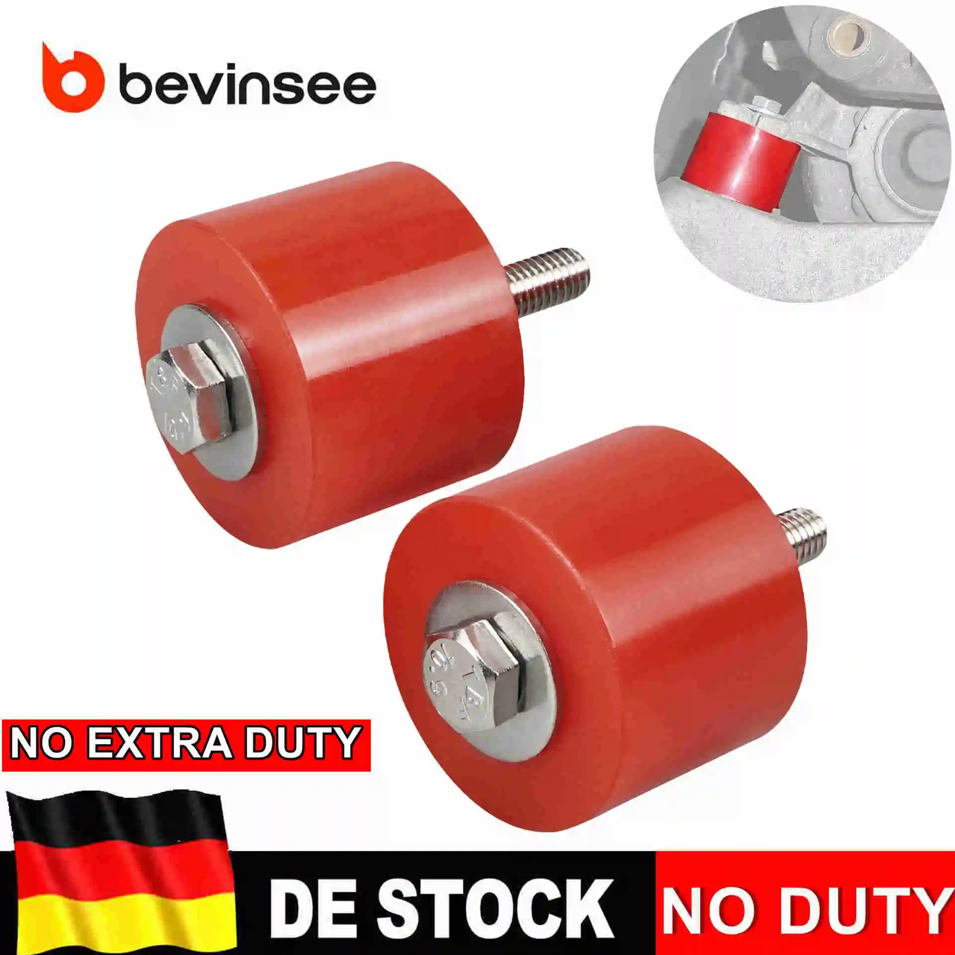 Bevinsee Supporti per Trasmissione Manuale in Poliuretano 80A per BMW E90 E92 E93 E82 E88 E36 E46 M3 E30 Z4 Sostituisce 22316799331 22322282340 237111
