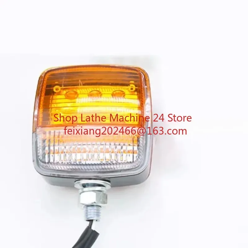 1PC 12V-80V LED Forklift Warning Double-sided Turn Signal Brake Front Head Light