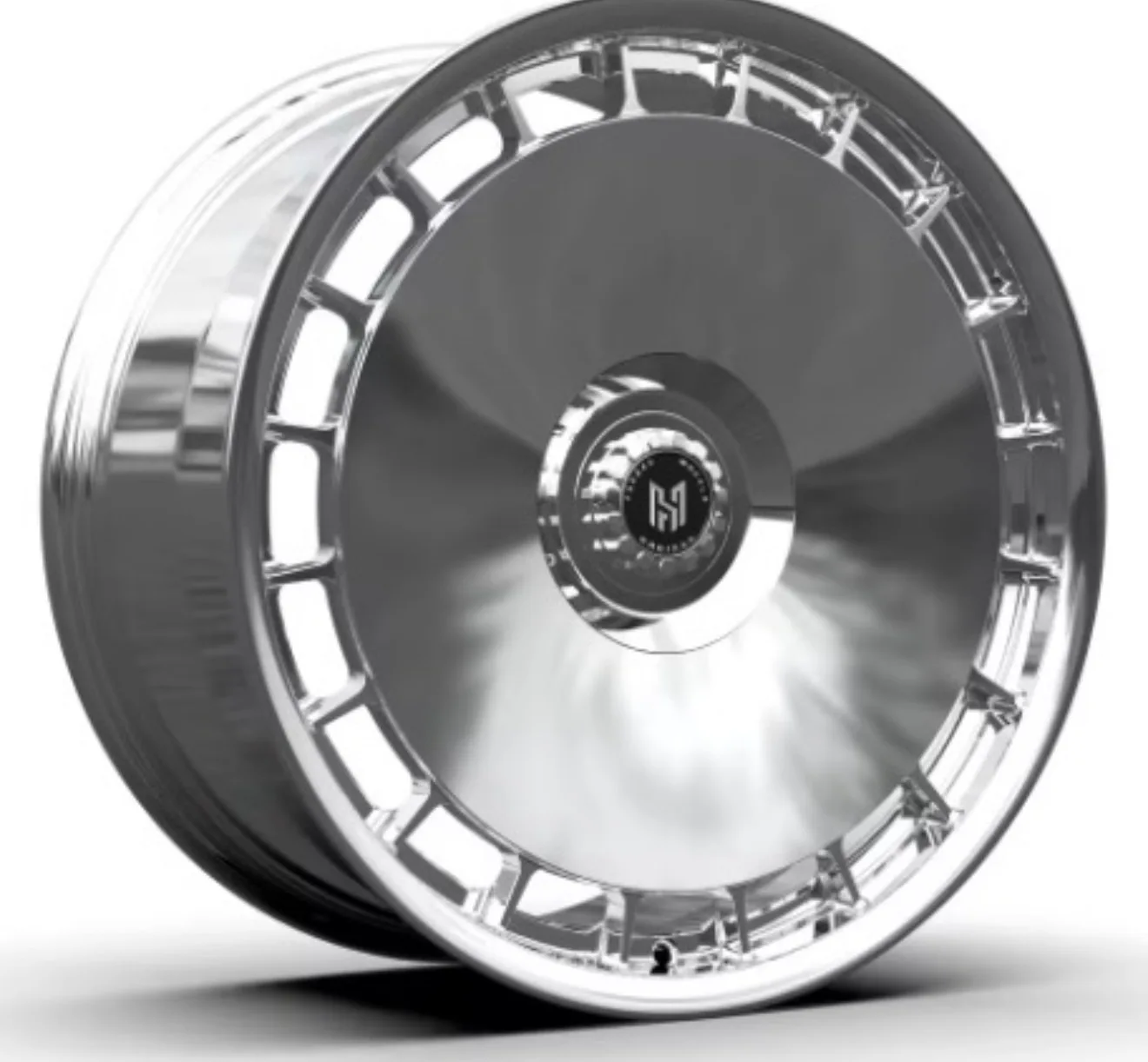 

front wheels 20x9,5 ET40 Rear 20x11 ET32 Forged wheel hub
