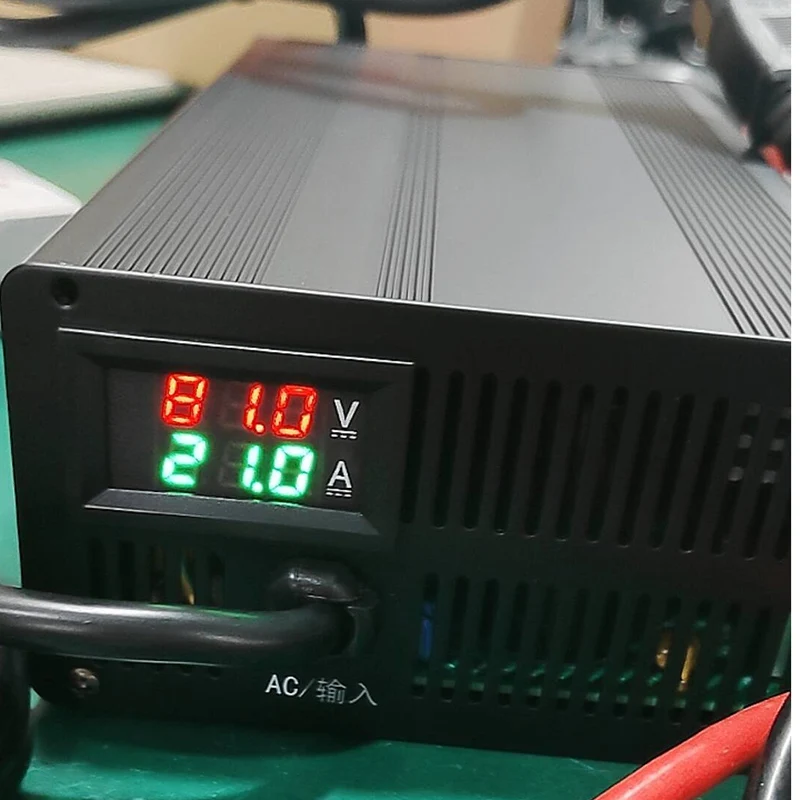 20A 36V 48V 58.4V 72V 60V 67.2V 84V 87.6V ليثيوم أيون يبو Lifepo4 شاحن بطارية ليثيوم Curren ضبط سريع الشحن 10S 16S 20S 24S