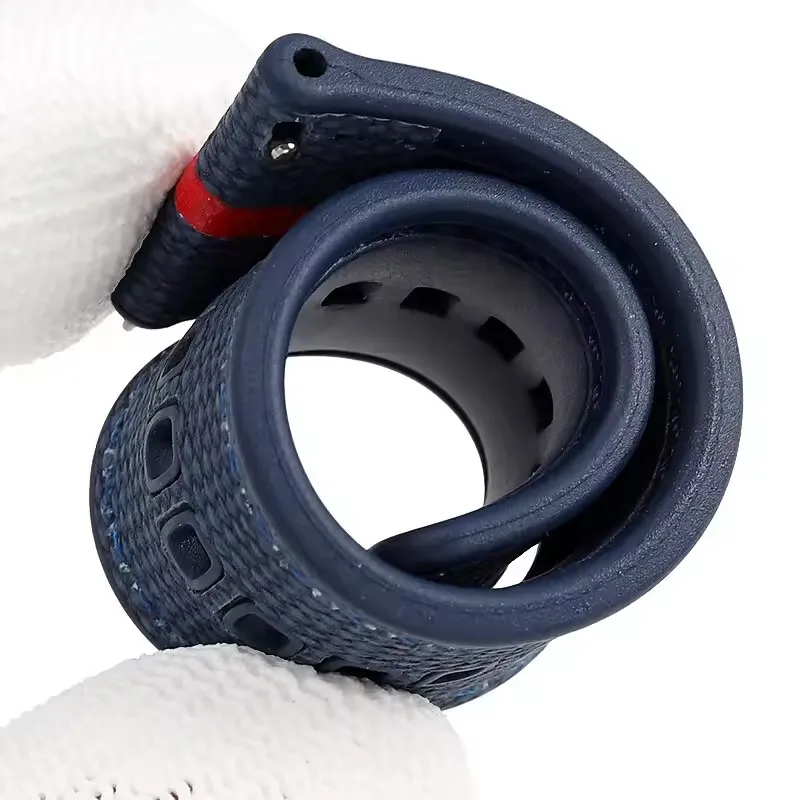 أسود رمادي أزرق نايلون سيليكون قاعدة حزام ساعة اليد لبانيراي غاطسة PAM1391/1565 لونا روسا حزام الساعات مع 24 مللي متر حزام الرجال