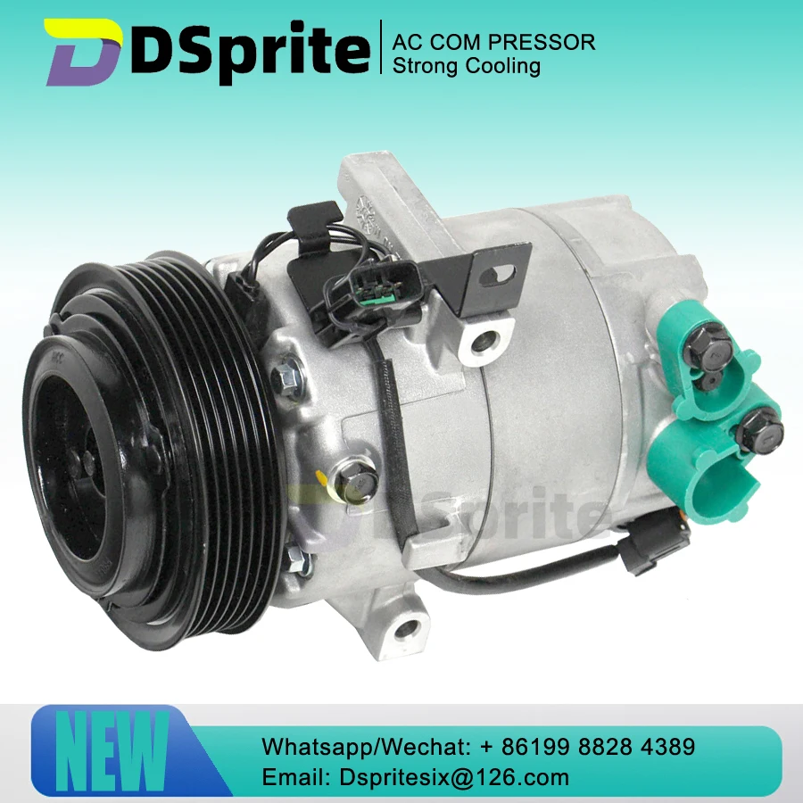 VS12 A/C Compressor for Hyundai Elantra Kia Soul 198354 638333 178330 97701-3X100 97802-17000 97626-3R000 CO 11304C 9780225000