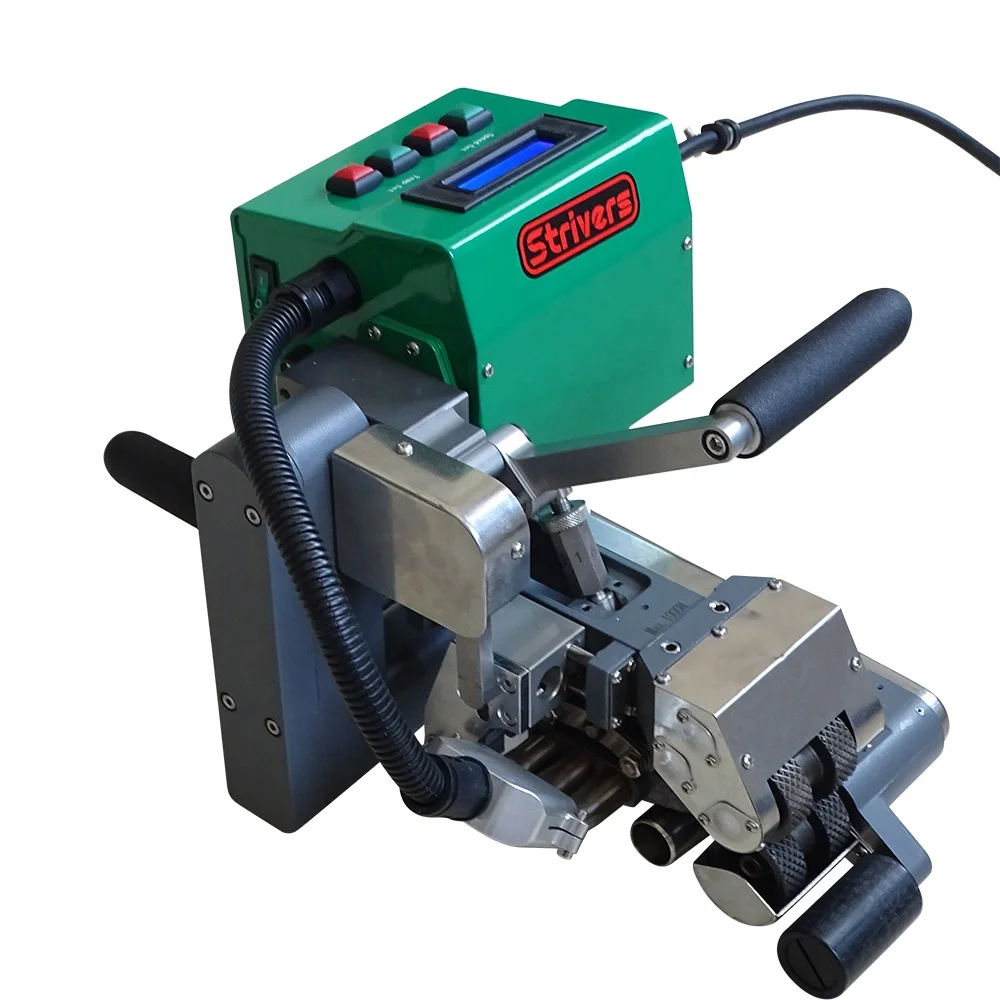 220V 1800W Hot Wedge Welder HDPE Geomembrane Liner Welding Machine Seam Similar to Comet for Membrane Layer Plastic Welding Gun