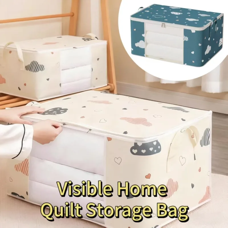 Quilt Storage Bag Multi-functional Dustproof Moistureproof Large-capacity Clothes Storage Bag Home Moving Organising Bag
