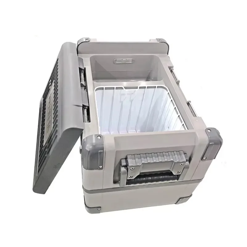 Evercool 50 Litre AC/DC CE,RoHS Home Office Electric Thermoelectric Portable Camping Freezer/chest Compressor/car Refrigerator