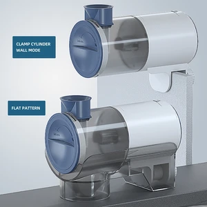 Mangeoire automatique pour poissons, alimentation pour aquarium, alimentation pour granules, minuterie LCD, minuterie LCD, aquarium, machine d’alimentation automatique, alimentation pour poissons, nourriture pour poissons 10 meilleures machines à granulés pour aliments pour poissons en vente - No 9