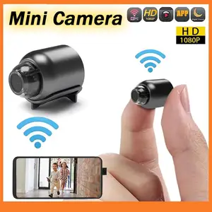 Bilashmart 1080P HD Mini Camera WiFi Wireless Remote Camera Night Vision Baby Pet Indoor Security Monitoring IP Audio Video Recorder Home