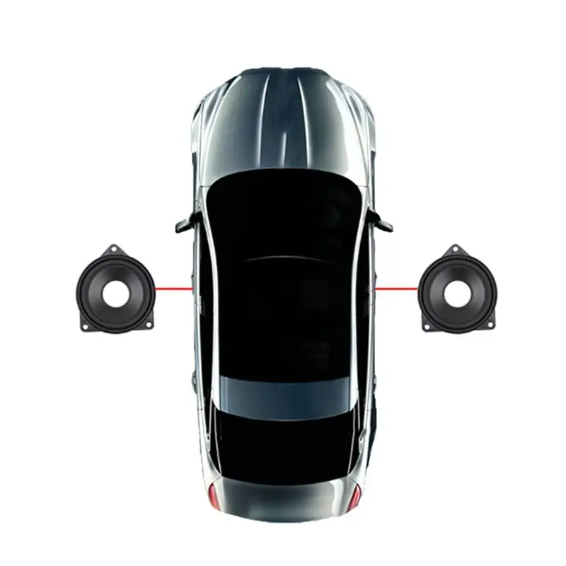 Car Front Door Speaker Midrange Horn Front Midrange Speaker For BMW 5 Series F10 F11-N29R