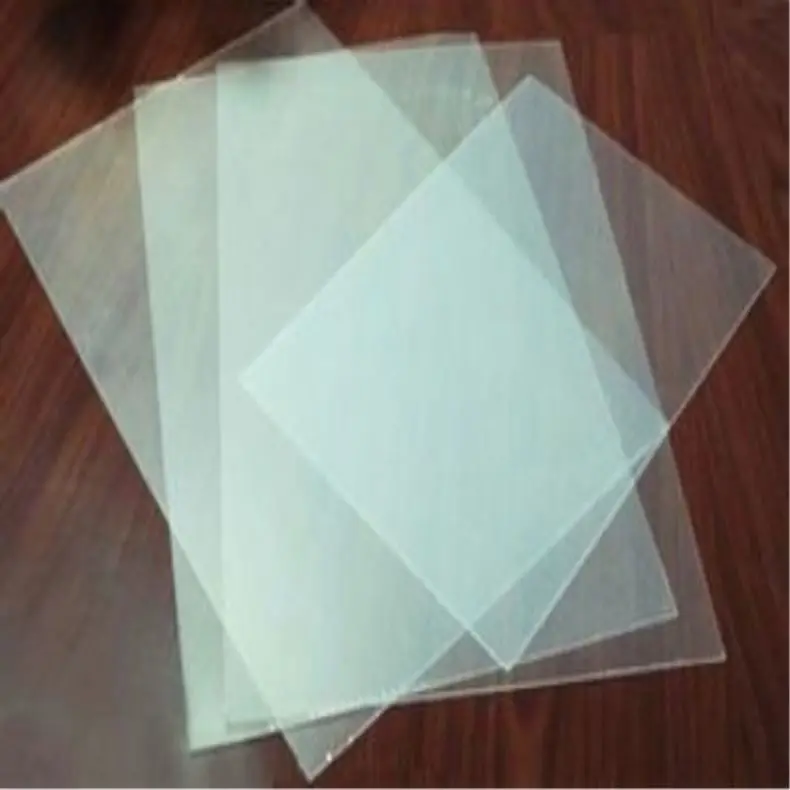 High Quality 0.1Mm PET Thin Plastic Rigid Transparent Sheet in Rolls 1 roll