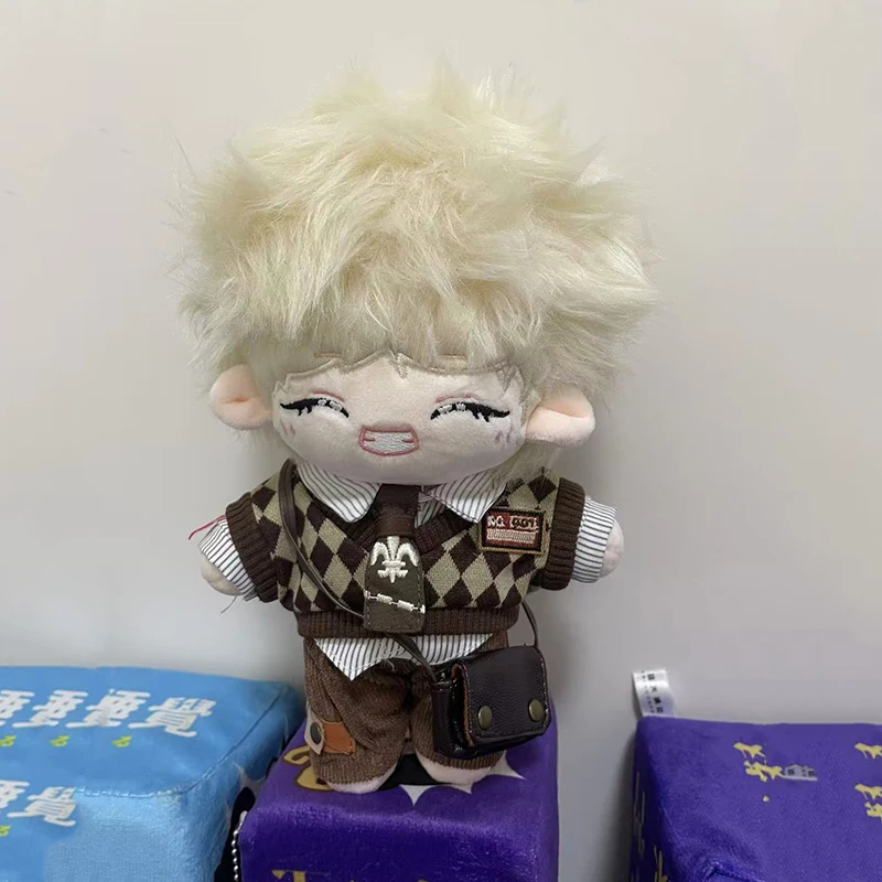 ตุ๊กตาผ้าฝ้ายไคมิน 20 ซม. ของเล่นตุ๊กตาสำหรับเด็กและผู้ใหญ่ ของสะสมสำหรับแฟนๆ ไอดอลหนุ่มหล่อ ตุ๊กตาผ้าพลัฌ