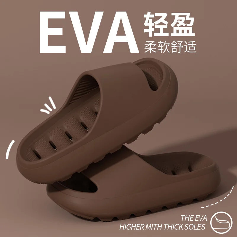 Deodorant Cool Slippers Bath Men'S Indoor Women Quick-Drying Leakage Couple Hollow Home Non-Slip Summer
