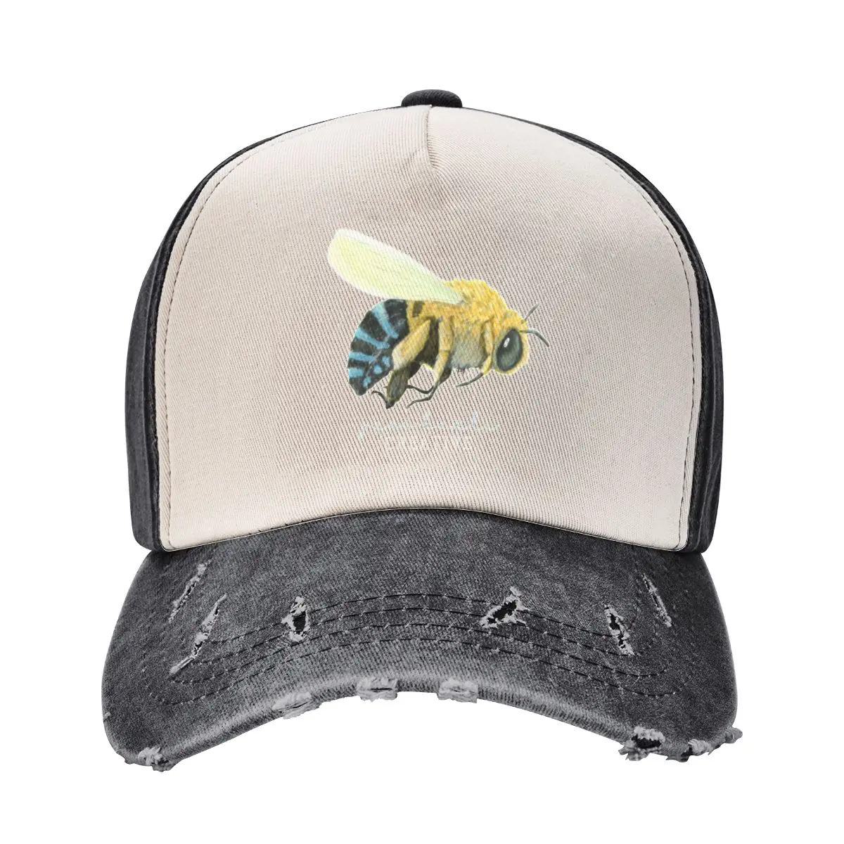 

Brenna - Blue Banded Bee Baseball Cap Trucker Hat men's big size hat Sunscreen Women's 2025 Men's