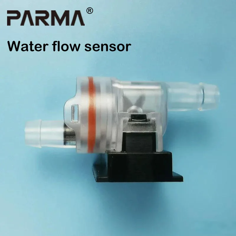 Water flow sensor, pipeline flow sensor, coffee machine flow meter, low flow detection, food-grade water flow measurement