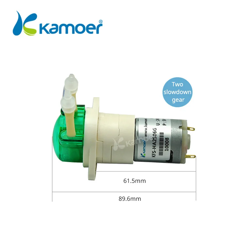 Kamoer KFS 6V / 12V / 24V Peristaltic Pump Small 12v DC Constant Flow Pump Micro Water Pump Circulating Water Pump Mini Pump