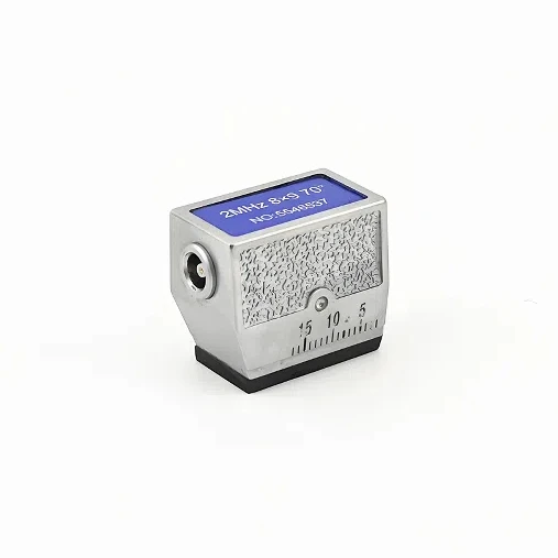 2MHz 8x9 45/60/70 Degree Angle Probe Ultrasonic Flaw Detector for Steel Structure Weld Detection