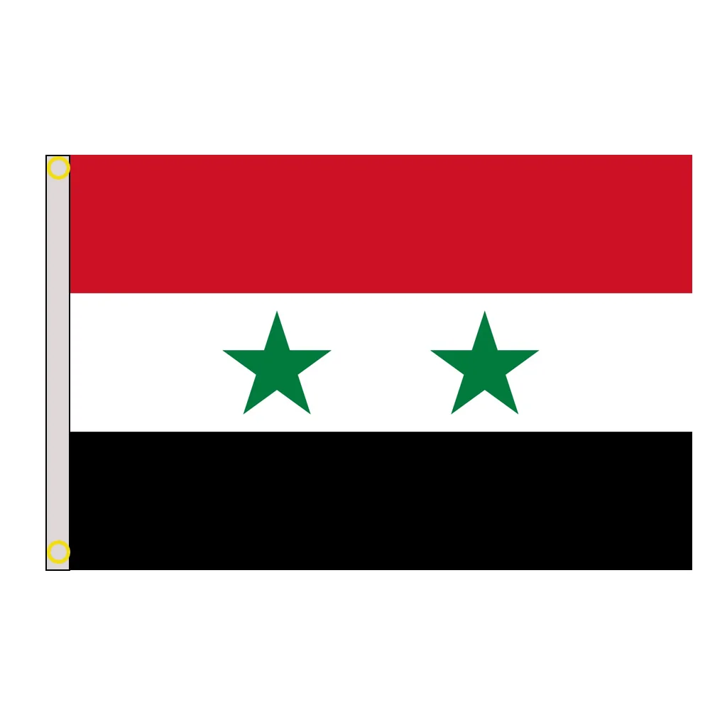 Free Flag of Syria/syrian revolution flag  Rapid delivery and transportation of digital printing