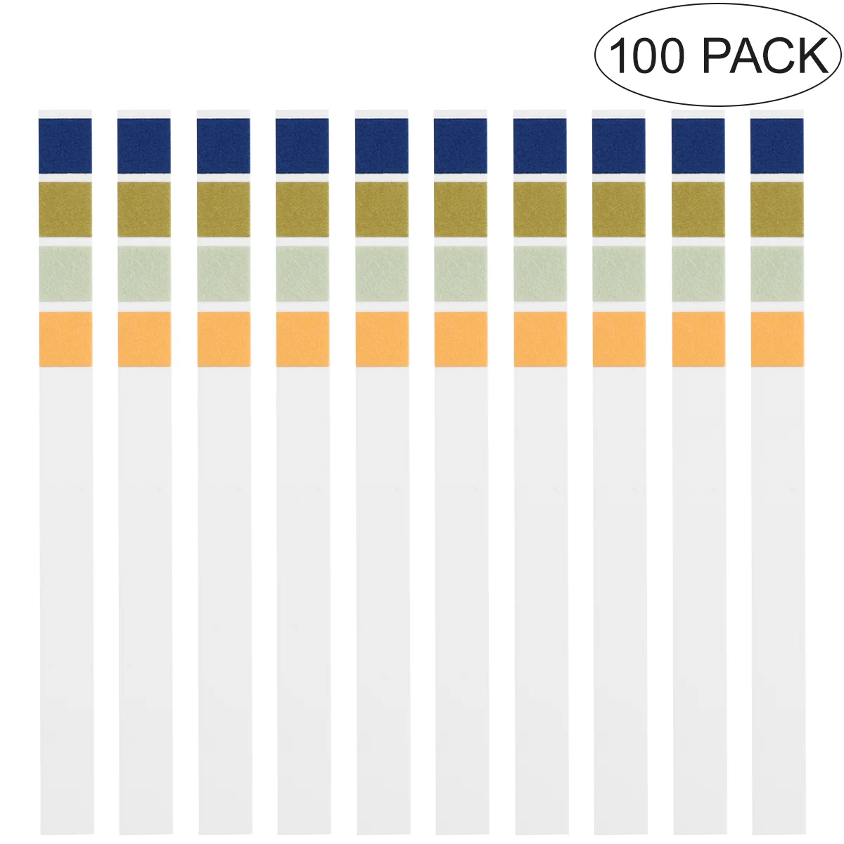 UEETEK 100 pcs 1-14 PH Test Strips Four Colour Recognition with Large Measuring Range 1 – 14 Quick and precise Liquid Measure PH