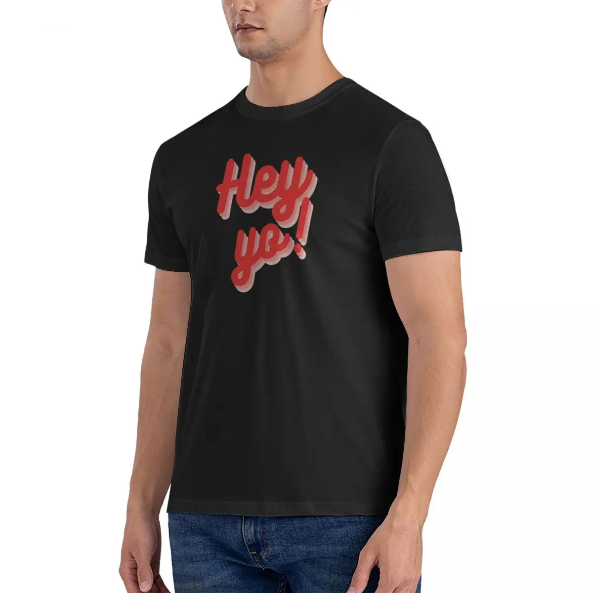 Hey Yo _ Men T Shirt Razor Ramon Casual Tee Shirt Short Sleeve Round Collar T-Shirt Pure Cotton Gift Idea Clothes