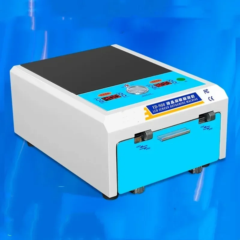 

New 220V 13 Inch YD-908 Large Size Square Type Defoamer Straight Curved Screen Flat LCD Mini Defoamer Thickened Safe And Explosi