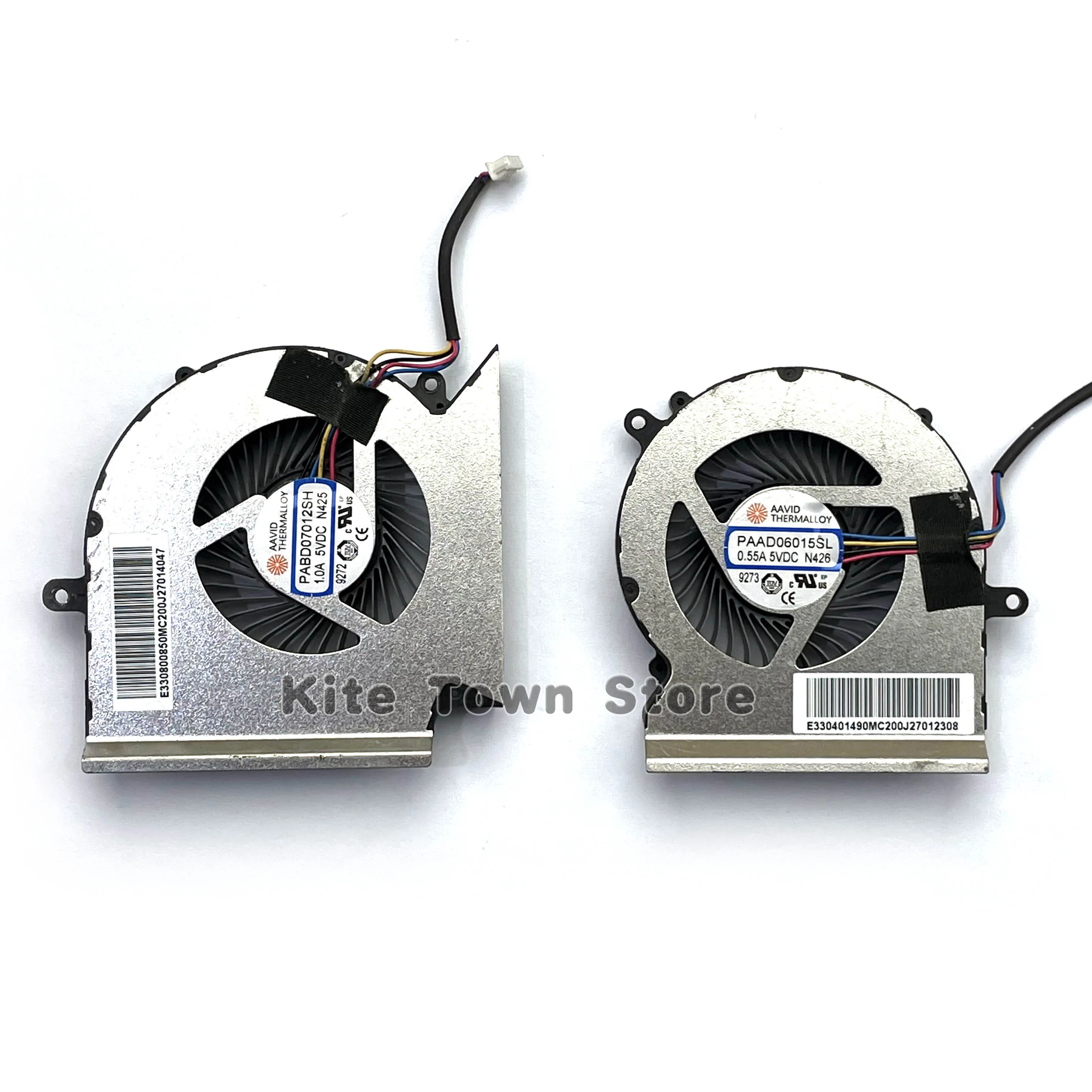 New CPU+GPU Cooling Fan for MSI GL65 GE65 GP65 WE65 GL65 PABD07012SH N425 PAAD06015SL N426 Dual Fans