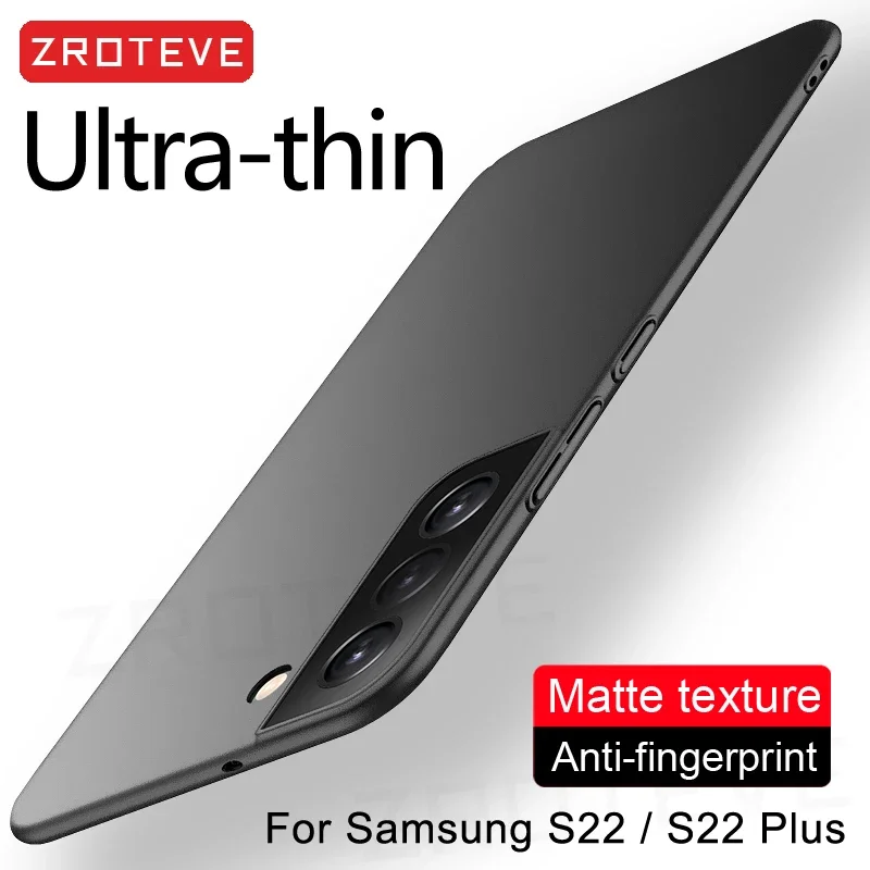 Note20 Ultra Case Zroteve Slim Hard PC Matte Cover For Samsung Galaxy Note 20 8 9 10 Lite S10 S9 S21 FE S20 S22 S23 Plus Cases