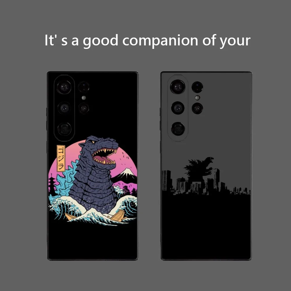 Movie G-GodzillaS-S Phone Case For Samsung Galaxy S25 Ultra S22 S23 S24 Ultra S21 S20 5G Protective Soft Silicone TPU Funda