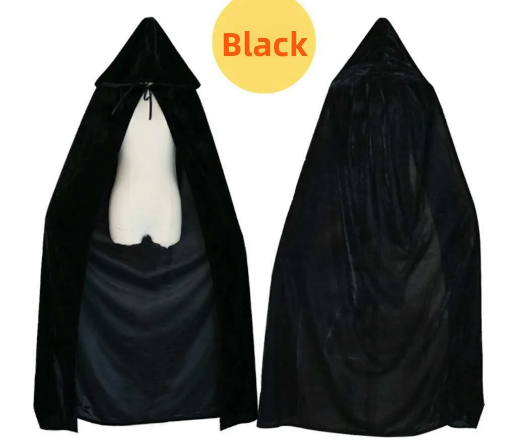 Disfraz de Dlo Vampiro para loween, Capa de Dios de la Muerte, Accesorios de Terror, Disfraz para Fiesta, Actuación, De...