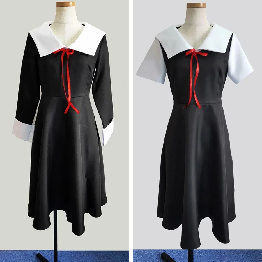 Anime kaguya-sama: Love Is War Cosplay Shinomiya Kaguya Fujiwara Chika disfraces uniforme perruque femmes filles bata disfraz