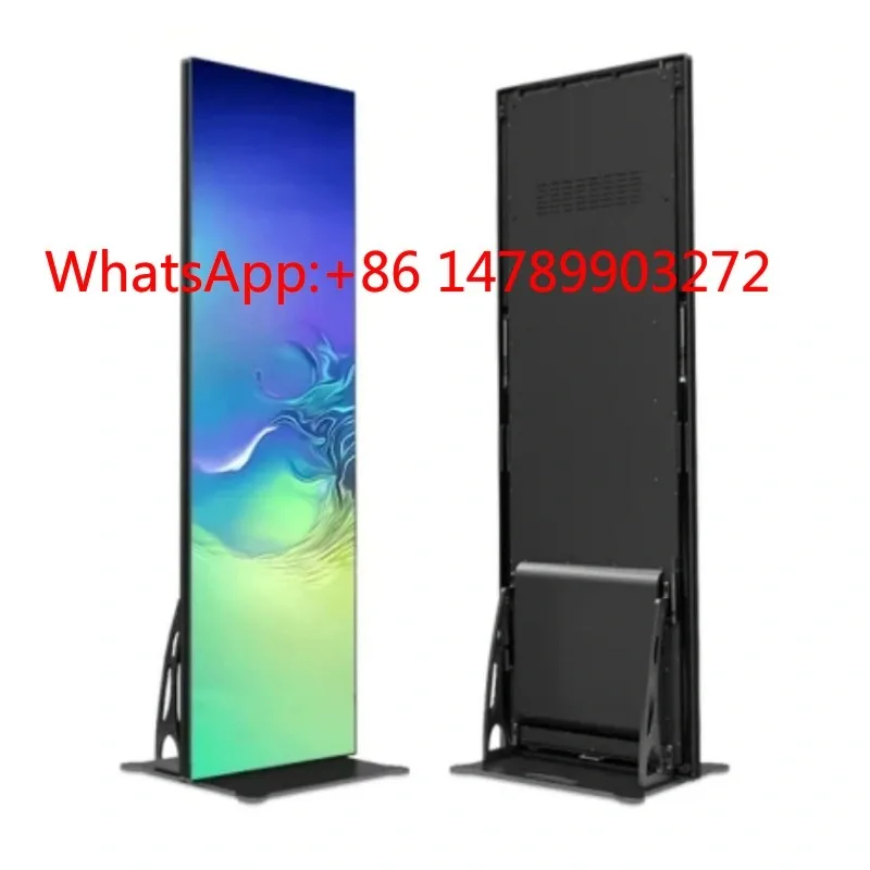 P1.86 P2 P1.5 GOB Vertical LED Mirror Poster 6401920mm Indoor Shop Digital Advertising Screen