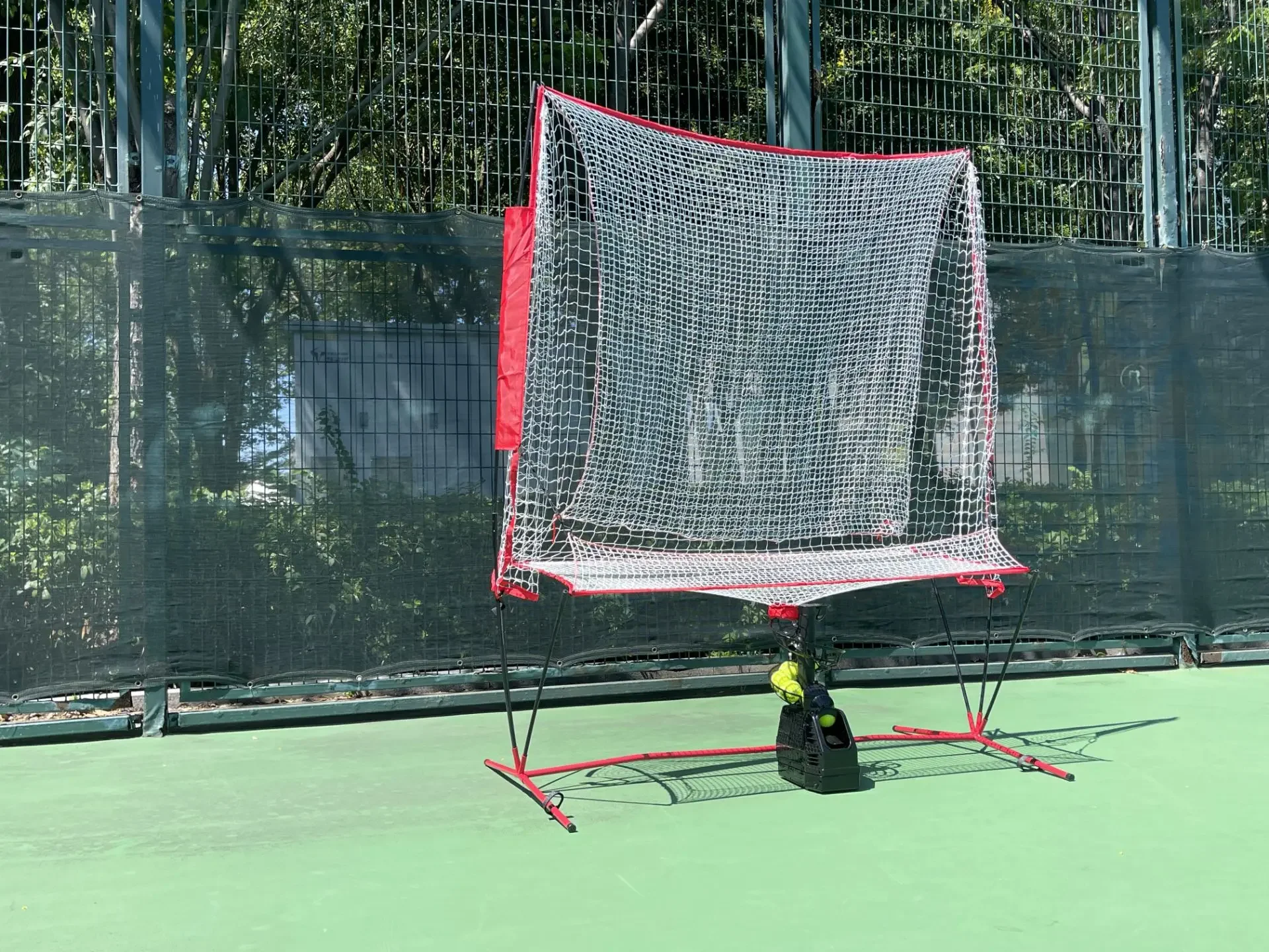 

Портативная машина для подачи теннисных мячей - Автоматический тренажер для отработки ударов и подачи мячей для тренировок, самостоятельных занятий - Легкий и удобный для переноски