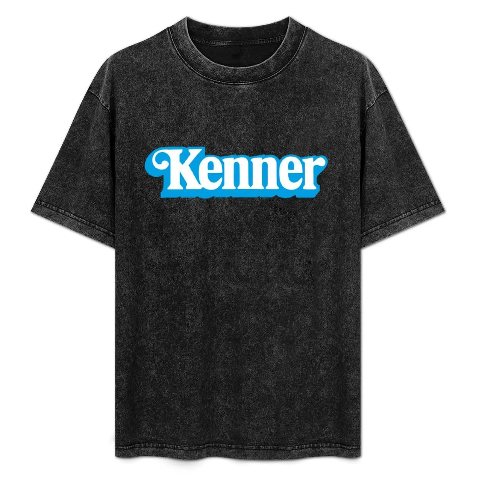 Camiseta clássica com logotipo Kenner, camiseta leve para férias