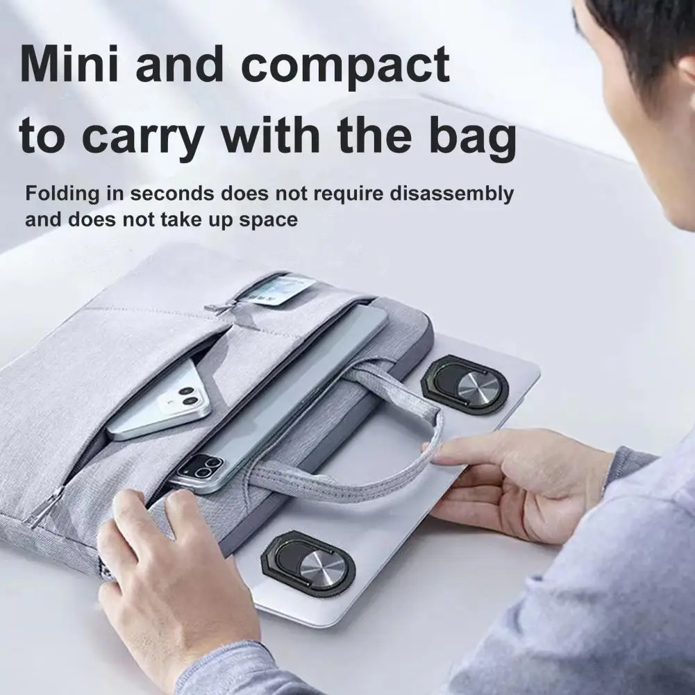 Кронштейн для ноутбука, складная подставка для ноутбука, металлическая подставка для ноутбука, телефона, планшета, тонкий складной кронштейн с подогревом для офиса